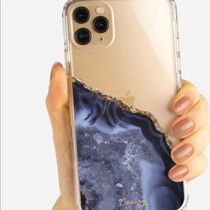 SOLD - Blue Agate Marble iPhone X/XS Phone Case